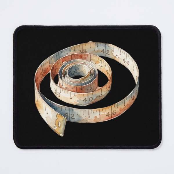 Item preview, Vintage Watercolor Sewing Measuring Tape Design designed and sold by bvdesignart.