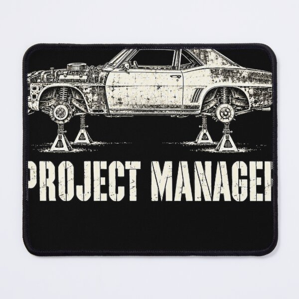 Item preview, Project Manager Classic car t Shirt Restoration Mechanic designed and sold by Mavesha.