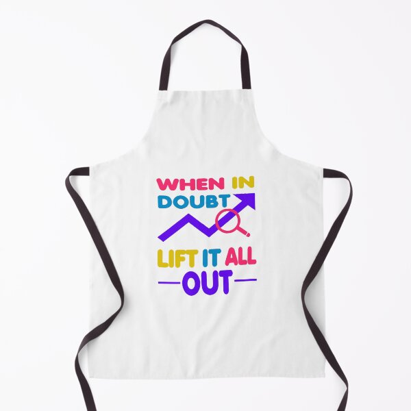 Item preview, When In Doubt Lift It All Out Colorful Fitness Art designed and sold by galihdaffa.