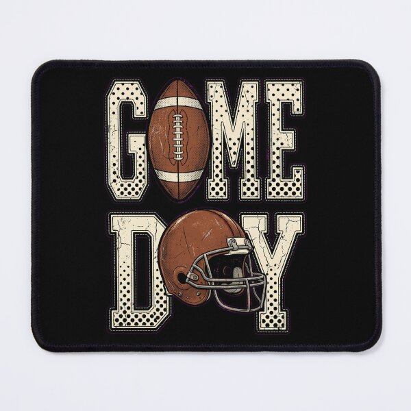 Item preview, Vintage Game Day Football Sports Fan designed and sold by dudelinart.