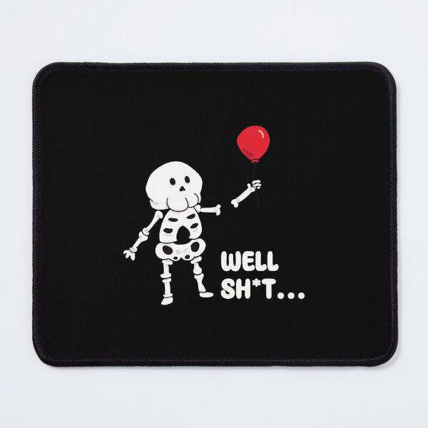 Item preview, Well Sh*t Skeleton Losing Balloon designed and sold by Dmo3HarkoArt.