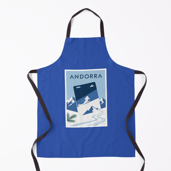 Item preview, Andorra Ski Pass Winter Travel Poster designed and sold by Beyond Destinations.