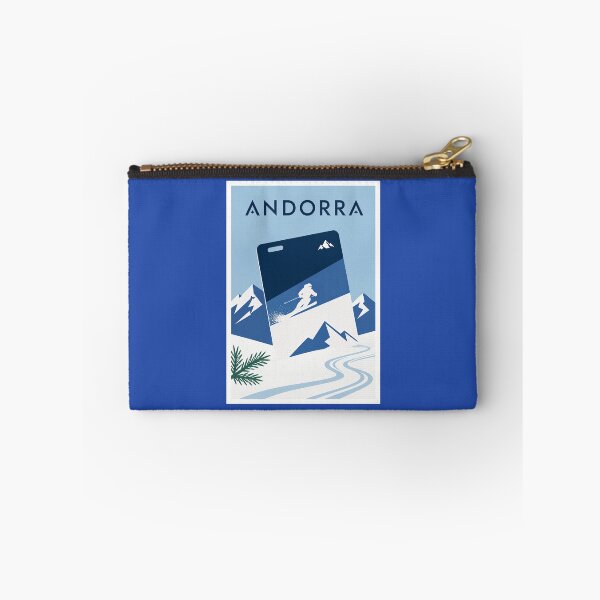 Item preview, Andorra Ski Pass Winter Travel Poster designed and sold by Beyond Destinations.