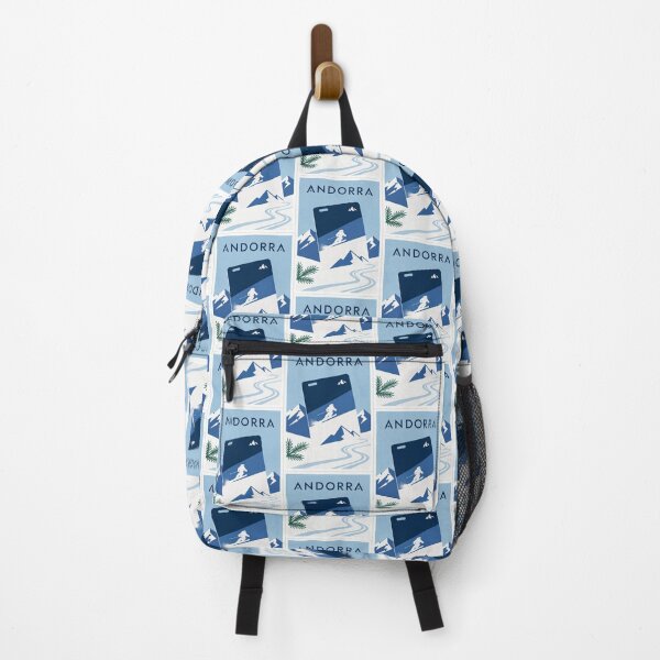 Item preview, Andorra Ski Pass Winter Travel Poster designed and sold by Beyond Destinations.