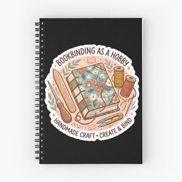 Item preview, ​Bookbinding Hobbies Craft Tools Artisan Maker Aesthetic Die-Cut Sticker designed and sold by ShopAndFun.