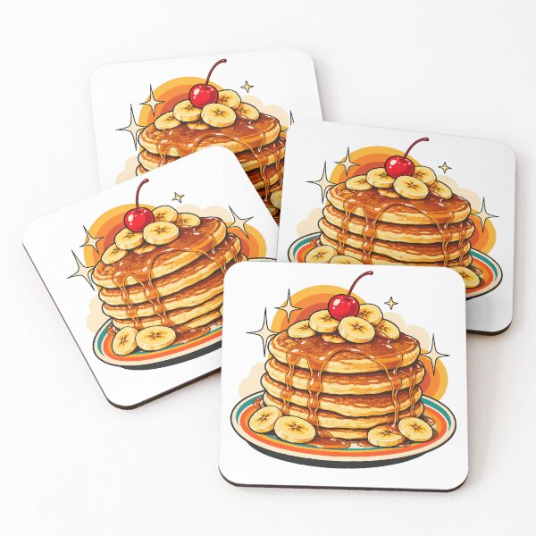 Item preview, Caramel Pancakes Banana Stack Breakfast Lover designed and sold by nortowelcomics.