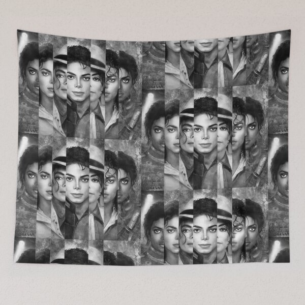 Item preview, Michael Jackson Faces Through the Years – For the Biggest Fans Only designed and sold by LuluLeb.