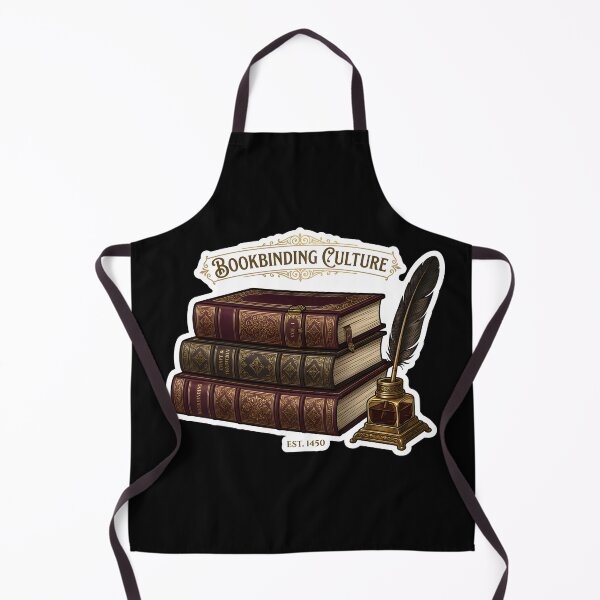 Item preview,  Bookbinding Culture Vintage Ornate Leather Books Aesthetic Die-Cut Sticker designed and sold by ShopAndFun.
