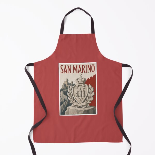 Item preview, San Marino Heraldic Shield Travel Poster designed and sold by Beyond Destinations.