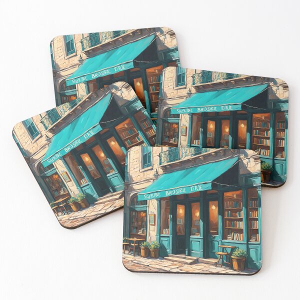 Item preview, The Quiet Bookshop Corner designed and sold by Undersea Ai Art.