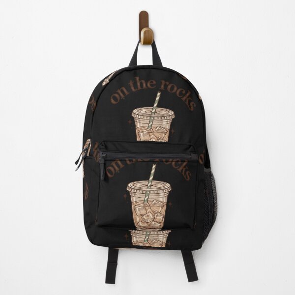 Item preview, On The Rocks Funny Iced Coffee Cold Brew Vintage Cafe Design designed and sold by AntoniusBachman.