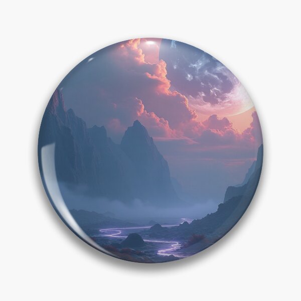 Item preview, Moonlit Rift - Celestial Valley Dreamscape designed and sold by nhk999.