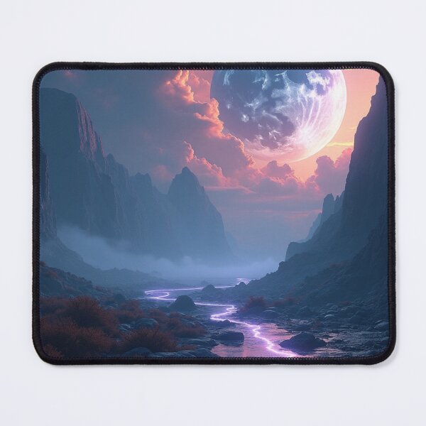 Item preview, Moonlit Rift - Celestial Valley Dreamscape designed and sold by nhk999.