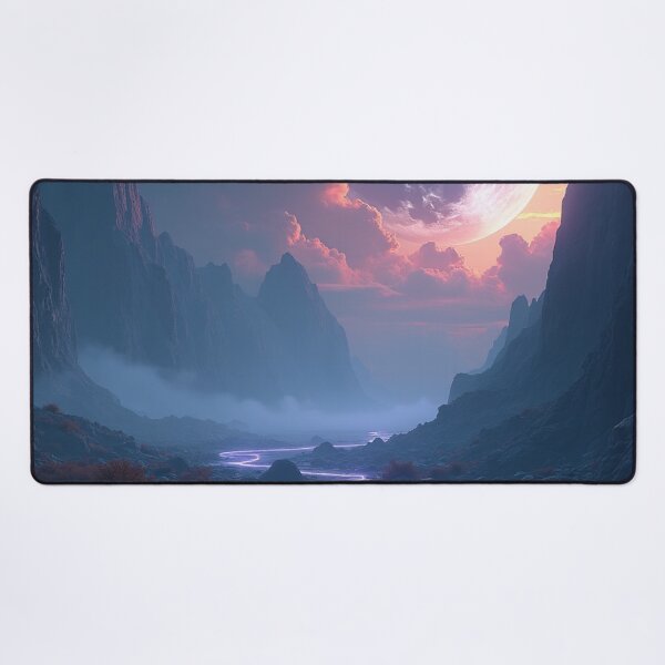Item preview, Moonlit Rift - Celestial Valley Dreamscape designed and sold by nhk999.