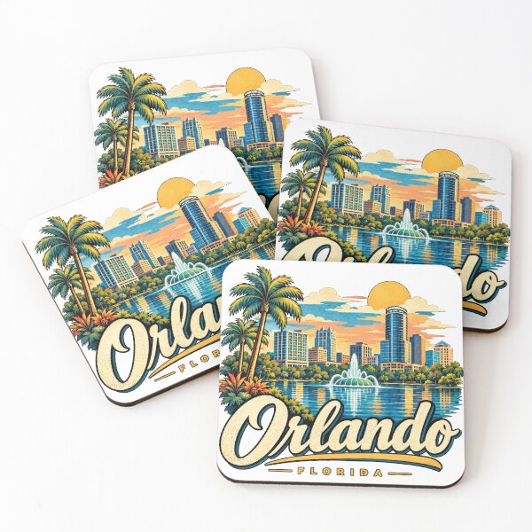 Item preview, Recuerdo de viaje vintage de Orlando, Florida. Regalo emblemático. designed and sold by MichaeIRellov.