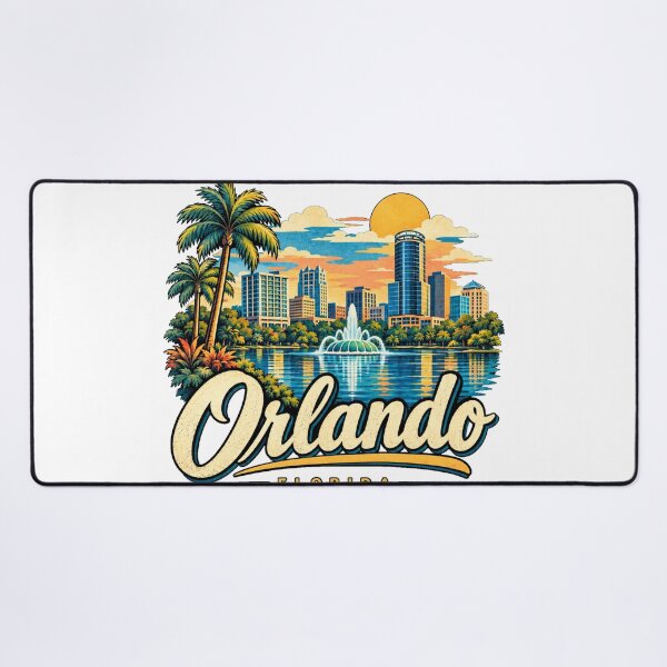 Item preview, Vintage Orlando Florida Travel Souvenir Landmark Gift designed and sold by MichaeIRellov.