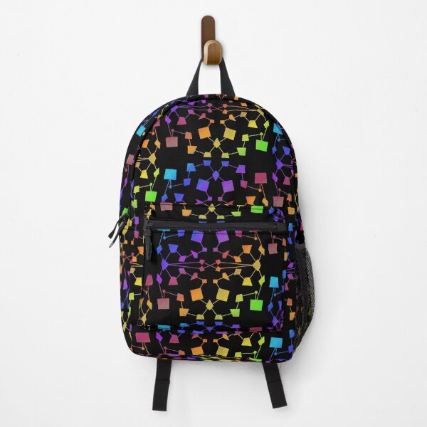 Item preview, geometric pattern rainbow colors designed and sold by FandomizedRose.