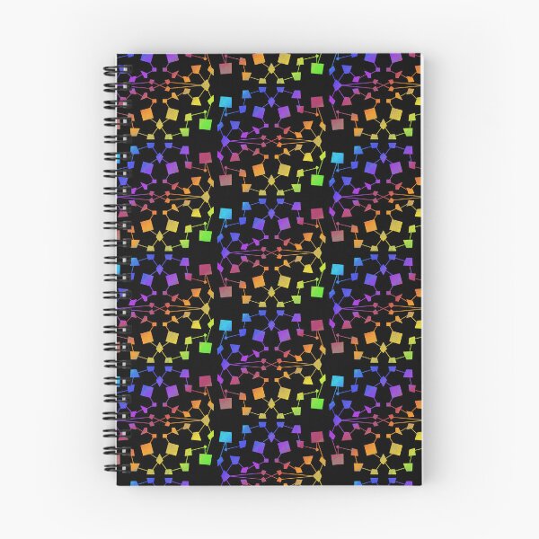 Item preview, geometric pattern rainbow colors designed and sold by FandomizedRose.