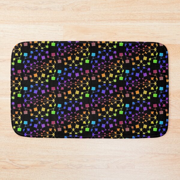 Item preview, geometric pattern rainbow colors designed and sold by FandomizedRose.