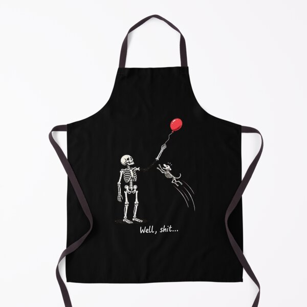 Item preview, Well Shit Skeleton Lost Balloon Dachshund Gothic Halloween designed and sold by Dmo3HarkoArt.