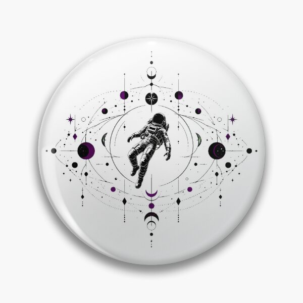 Item preview, Cosmic Astronaut Mystic Mandala Vision Space Seeker designed and sold by nortowelcomics.