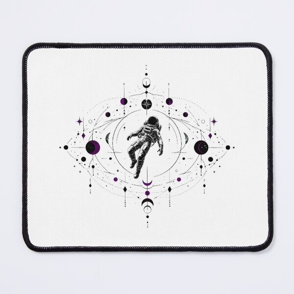 Item preview, Cosmic Astronaut Mystic Mandala Vision Space Seeker designed and sold by nortowelcomics.