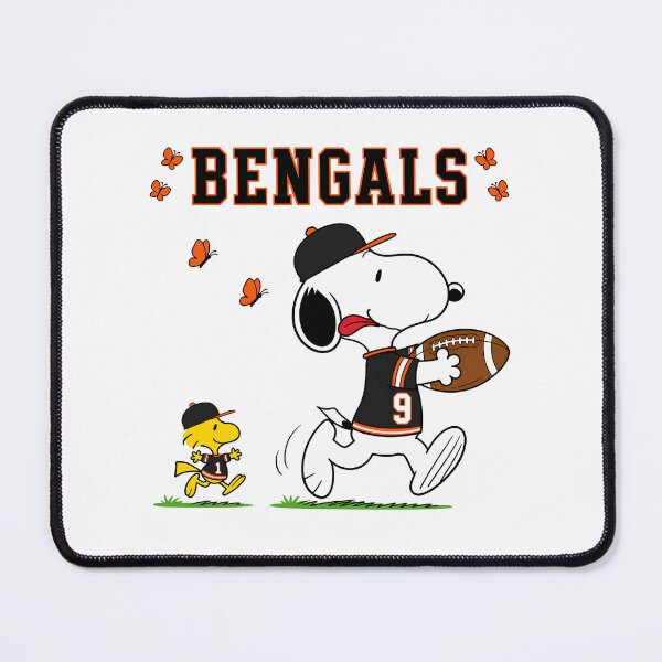Item preview, Snoopy & Woodstock Cincinnati Bengals Football Retro F536 designed and sold by GLUVY-THEME.