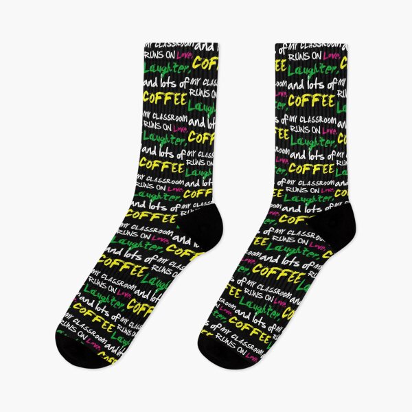 Item preview, My Classroom Runs On Love Laughter And Lots Of Coffee designed and sold by jyneliam.