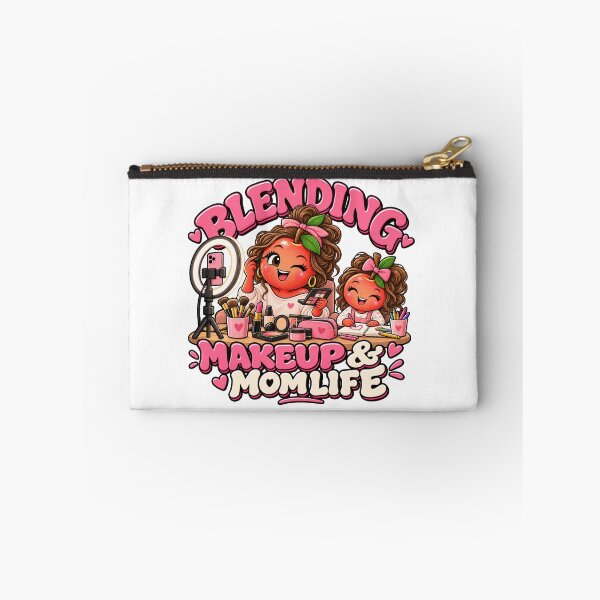 Item preview, Blending Makeup & Mom Life – Cute Makeup Artist Mom designed and sold by dr-Hana.