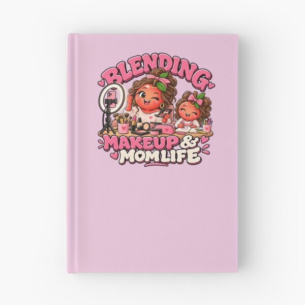 Item preview, Blending Makeup & Mom Life – Cute Makeup Artist Mom designed and sold by dr-Hana.