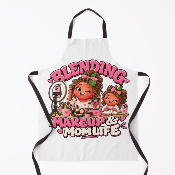 Item preview, Blending Makeup & Mom Life – Cute Makeup Artist Mom designed and sold by dr-Hana.