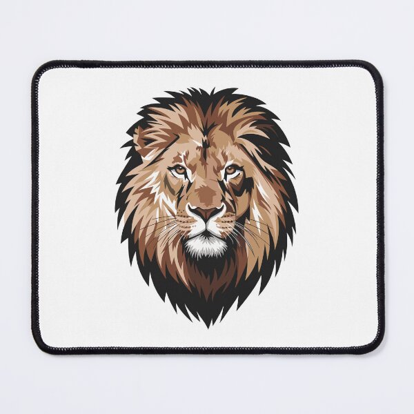 Item preview, Lion Portrait – Majestic King of the Jungle Wildlife Animal Design designed and sold by LOROWEAR.