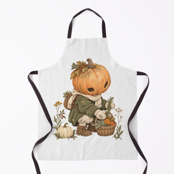 Item preview, Pumpkin Mask Herb Collector Kawaii Halloween  designed and sold by PhylonBoxx.