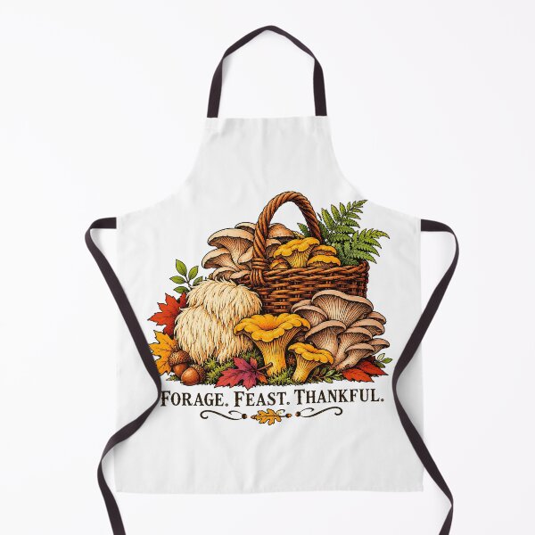Item preview, Mushroom Basket Autumn Fungi Nature Lover designed and sold by nortowelcomics.