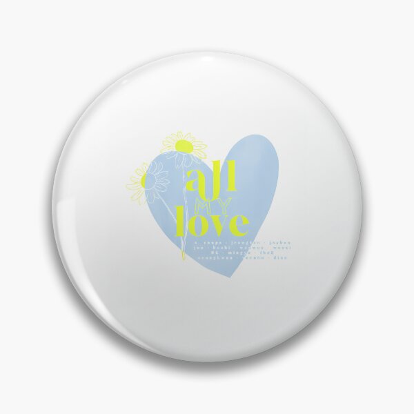Item preview, Seventeen 17 K-Pop All My Love Flower Heart Design designed and sold by bradyn-somers.