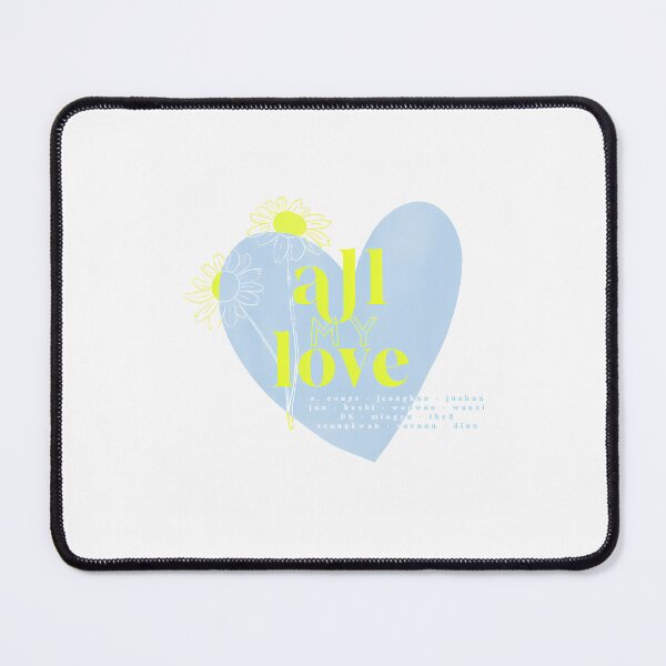 Item preview, Seventeen 17 K-Pop All My Love Flower Heart Design designed and sold by bradyn-somers.