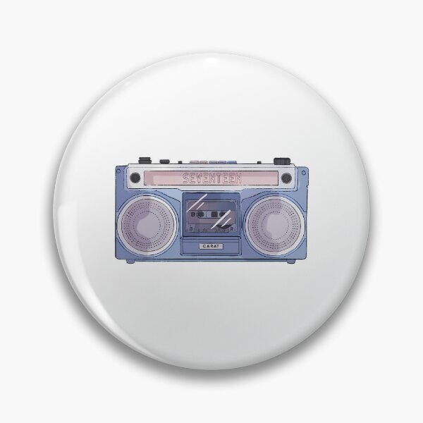 Item preview, Seventeen 17 K-Pop Carat Vintage Radio Cassette designed and sold by bradyn-somers.