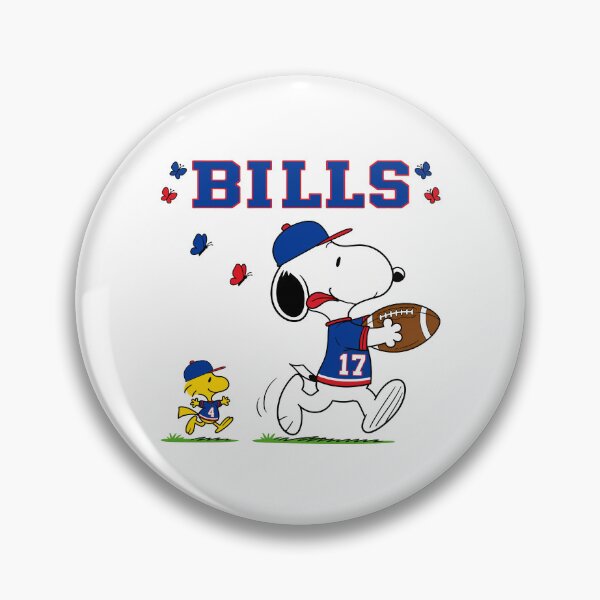Item preview, Snoopy & Woodstock Buffalo Bills Football Retro F538 designed and sold by GLUVY-THEME.
