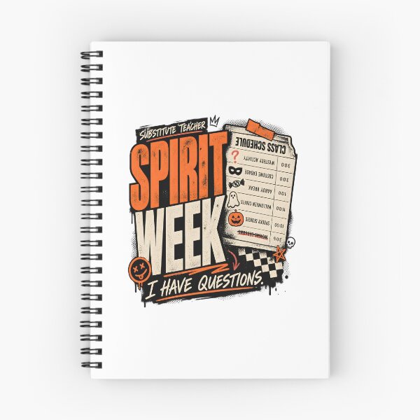 Item preview, Substitute Teacher Spirit Week I Have Questions Shirt designed and sold by TeeVex.