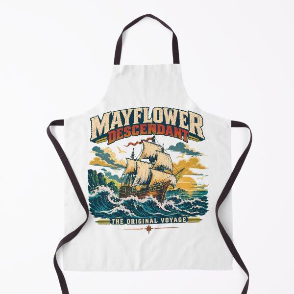 Item preview, Mayflower Descendant Sailing Ship History Lover designed and sold by nortowelcomics.