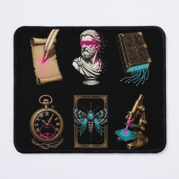 Item preview, Cyber Academia Artifacts Grid designed and sold by LazyDayzCo.
