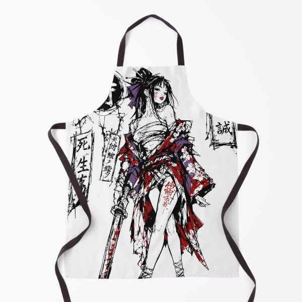 Item preview, Dark Japanese Samurai Girl designed and sold by OniricaDesign.