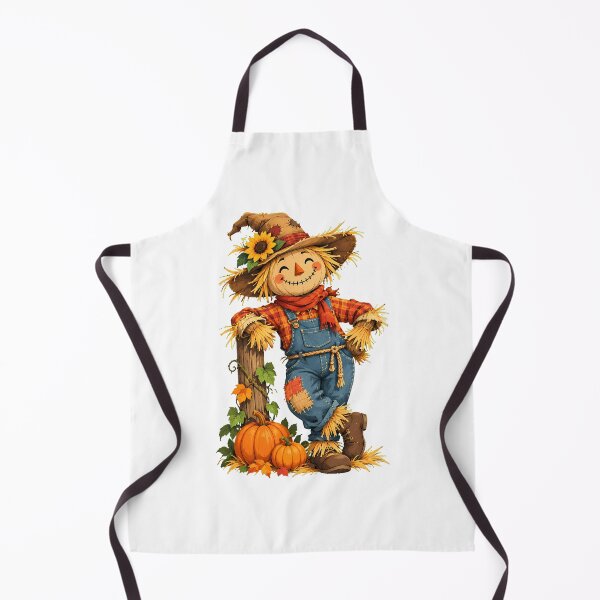 Item preview, Autumn Scarecrow Happy Pumpkin Fall Decor designed and sold by nortowelcomics.