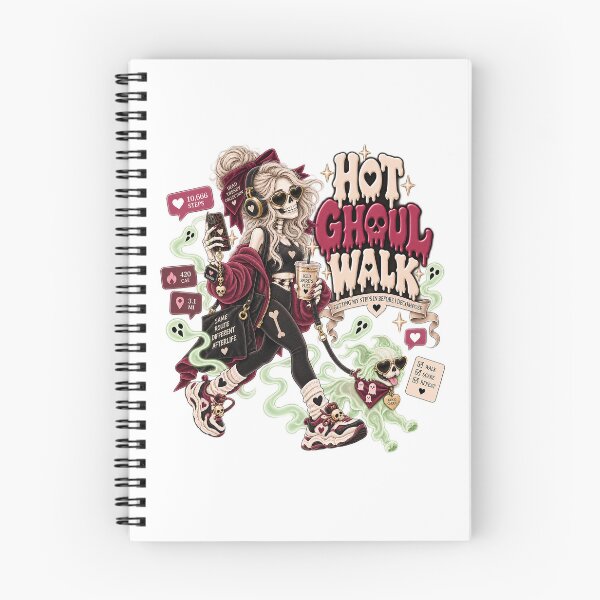Item preview, ⚡Dead Trendy Collection⚡- Hot Ghoul Walk designed and sold by WheelieGdArt.