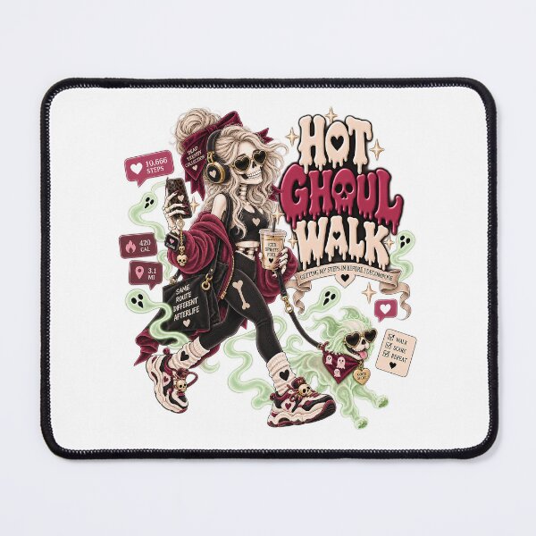 Item preview, ⚡Dead Trendy Collection⚡- Hot Ghoul Walk designed and sold by WheelieGdArt.