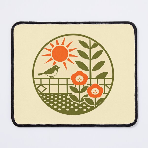 Item preview, Retro Garden – Sunny Bird designed and sold by mellow-koko.