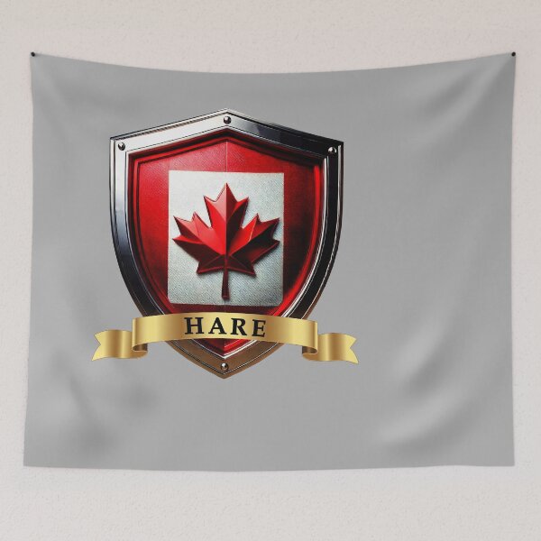 Item preview, Hare Canadian Heritage Crest Shield designed and sold by Highlandkings.