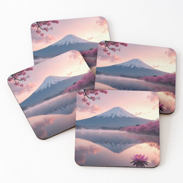 Item preview, Blossoms of Dawn - Mountain Reflection Sanctuary designed and sold by nhk999.