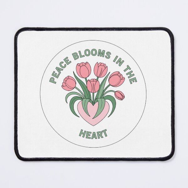 Item preview, Peace Blooms in the Heart designed and sold by SchnarrPodcast.