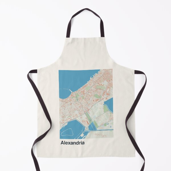 Item preview, Alexandria Minimalistic Map Art designed and sold by MapsNerd.
